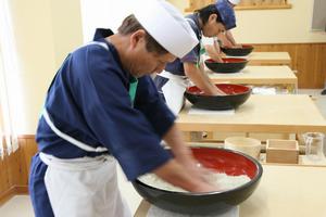 巧みな手さばき
