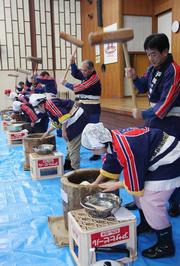 餅つき