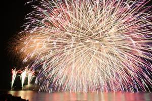 斜めスターマイン