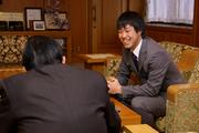 今後の抱負を語る田中さん