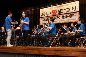 三国中学校吹奏楽部による元気あふれる素晴らしい演奏