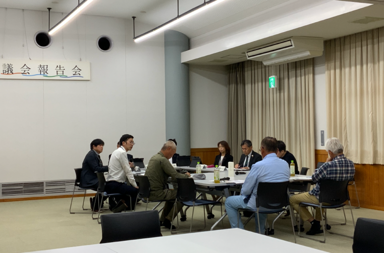 加戸・公園台コミュニティーセンターでの様子