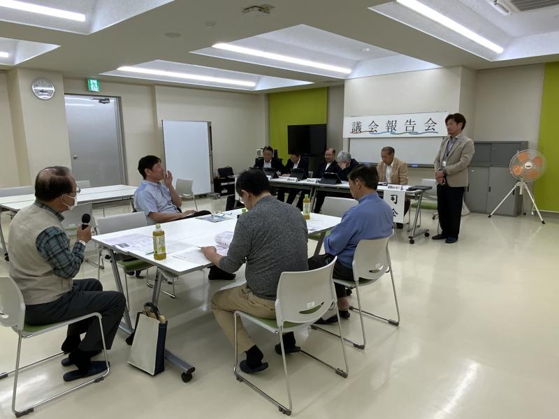 春江西コミュニティーセンターでの様子