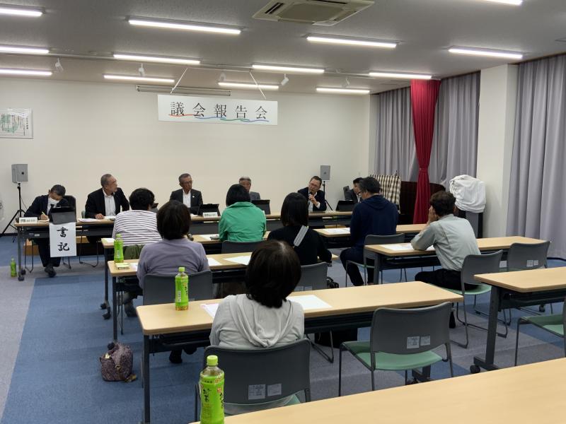 坂井木部コミュニティセンターでの様子