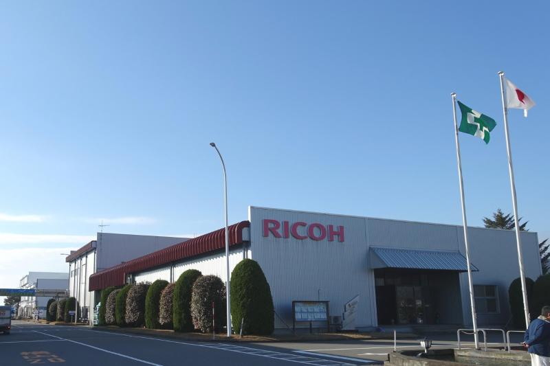 リコー福井事業所の外観（写真）