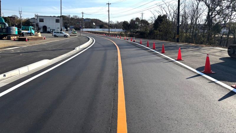 東尋坊道路改良工事