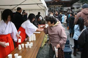 甘酒振る舞い
