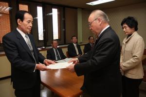 投票所案を答申
