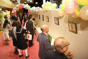 コラボ作品の展示
