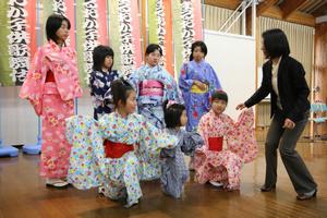 踊りの指導
