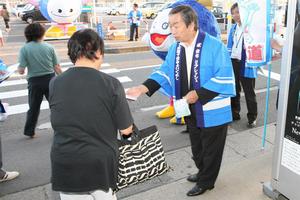 市長がPR