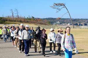 他の人と競うのではなく、自分のペースに合わせてウオーキング
