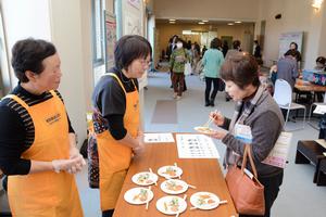大根を余すところなく使ったレシピの試食