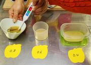 塩分が測れる「減塩くん」を使って、お味噌汁の分量をチェック2