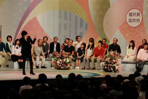 のど自慢に初出演のT.M.Revolutionさん。迫力ある声量が会場を盛り上げる