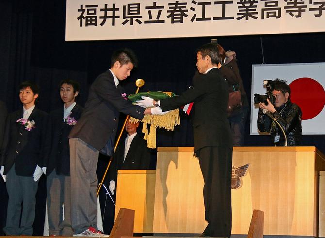 53年の歴史に幕　春江工業高校が閉校