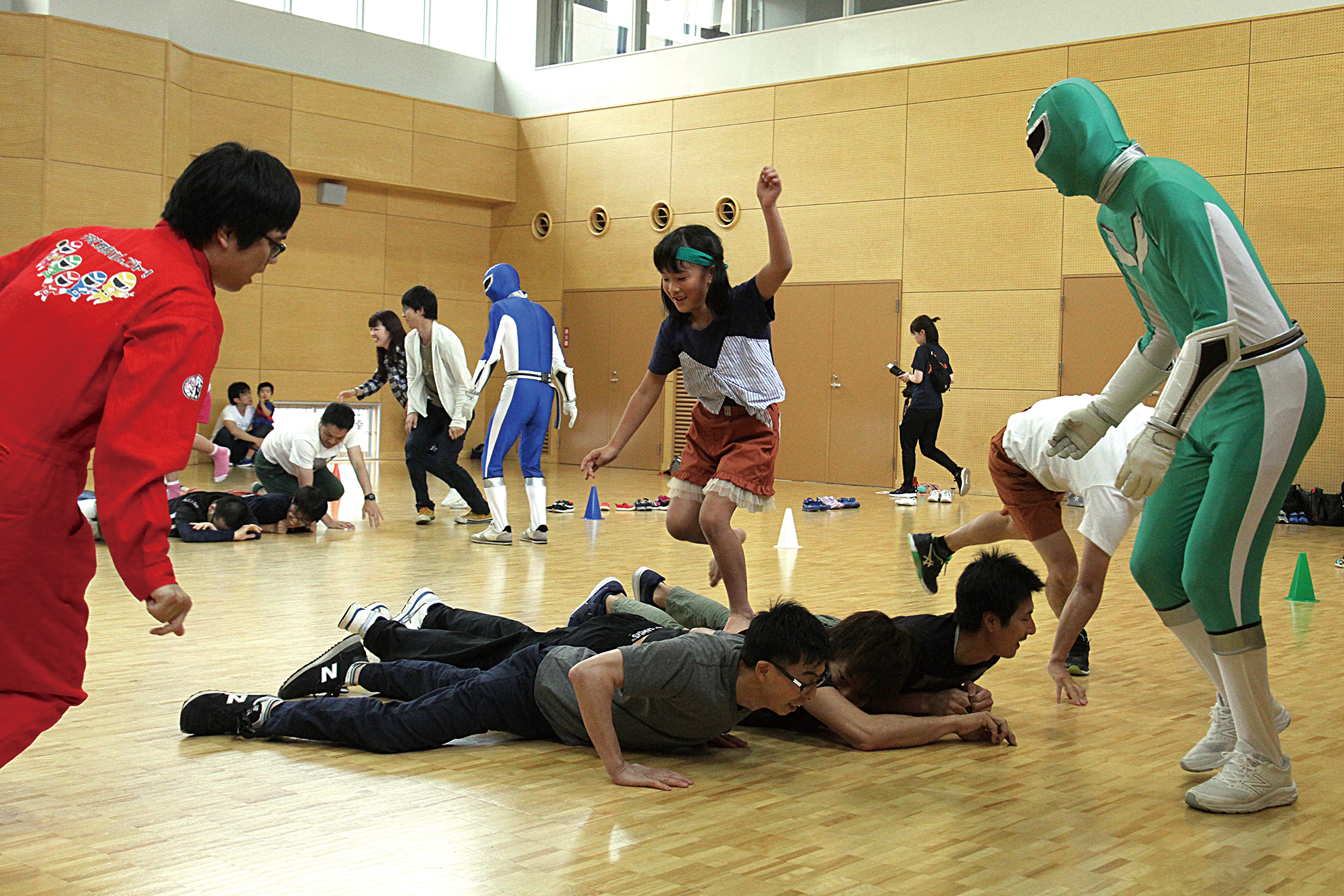 福井県坂井市 パパ大好きだよ 子育て戦隊パパレンジャー見参