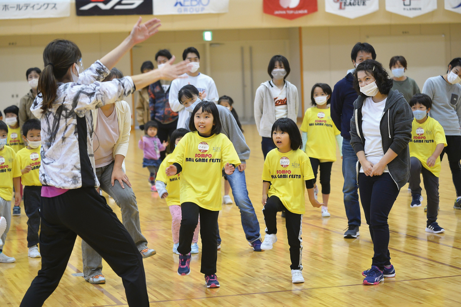 福井県坂井市 ボールゲームって楽しい 元トップ選手が児童に指南 福井県坂井市 ボールゲームって楽しい 元トップ選手が児童に指南