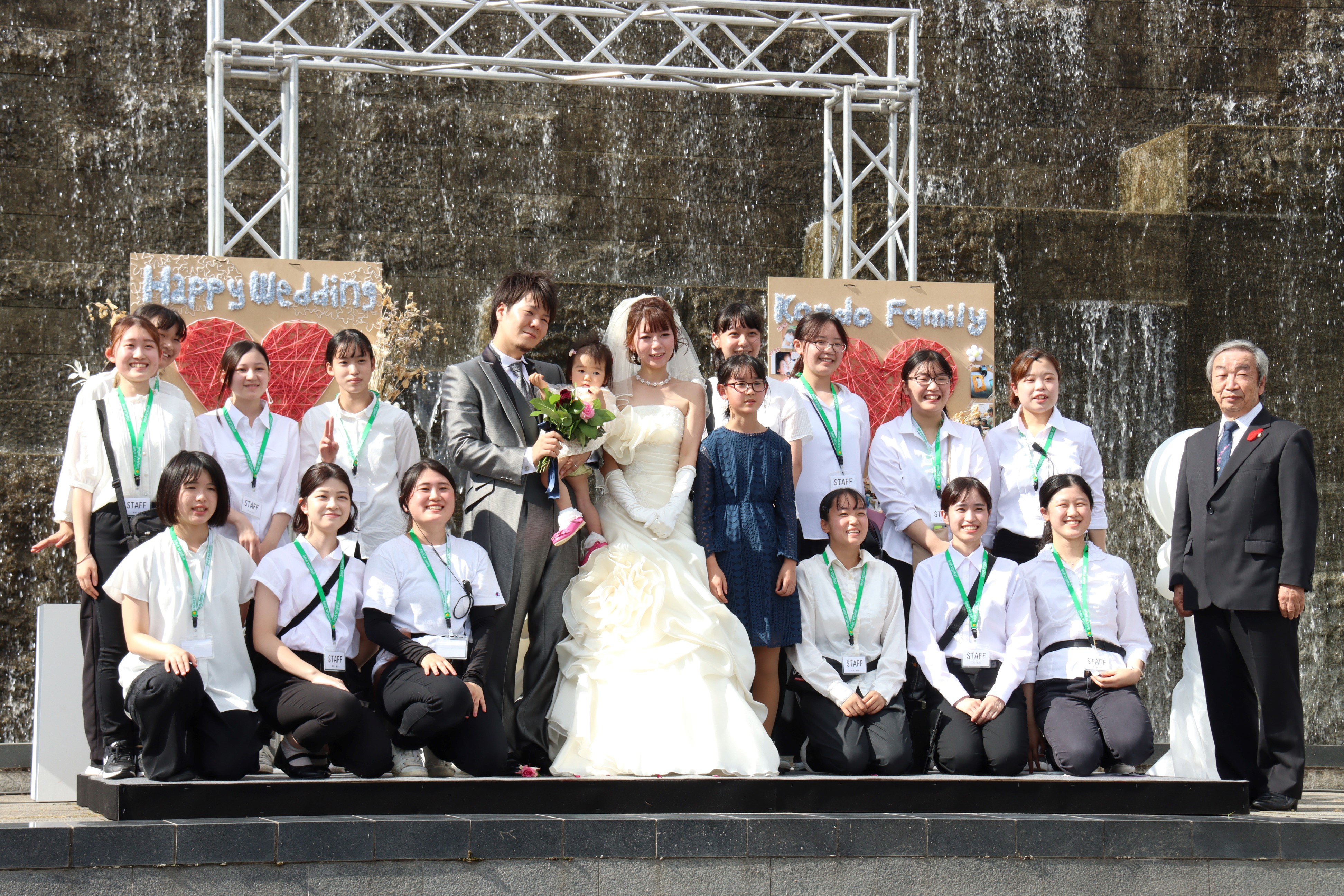 福井県坂井市 坂井市で結婚する2人のために 学生手作りの Sakai Wedding