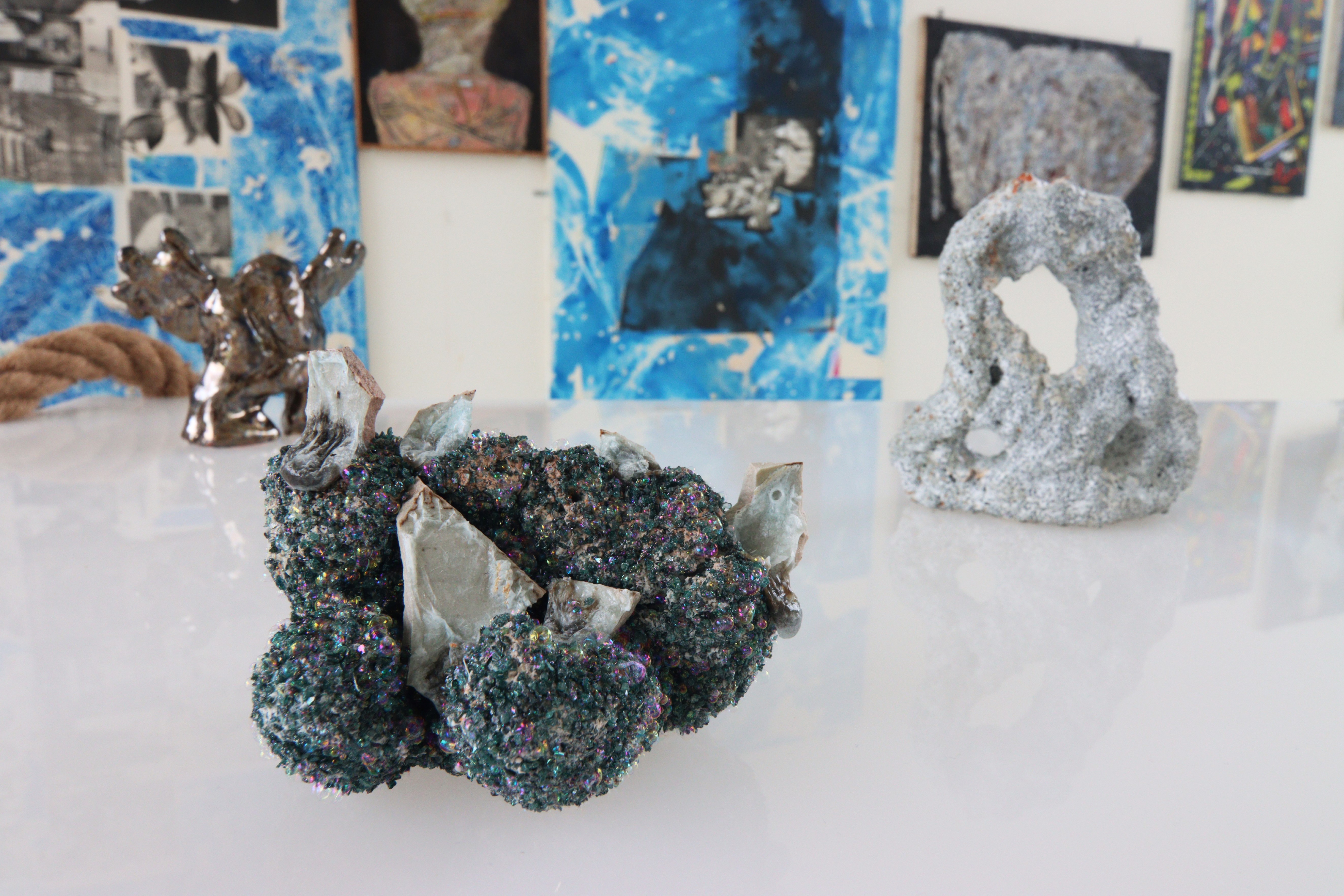 福井県坂井市／失敗したからこそ生まれた奇跡 唯一無二の粘土作品を展示