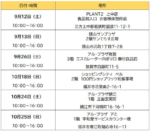 サポート会（秋期）